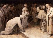 Pieter Bruegel the Elder Christ and the Woman Taken in Adultery oil painting